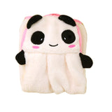 Colors Soft Coral Velvet Cartoon Animal Towel