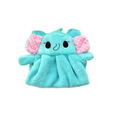Colors Soft Coral Velvet Cartoon Animal Towel