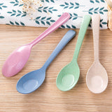 1PC New wheat straw Spoon Portable High Quality Eco friendly
