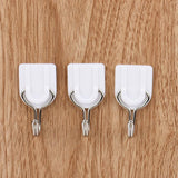 6Pcs/set Strong Sticky Hooks Door Wall Hanger Holder Tiles Glass